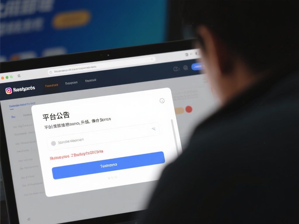 查看平台公告：有时平台会因维护或升级而暂停服务，建
