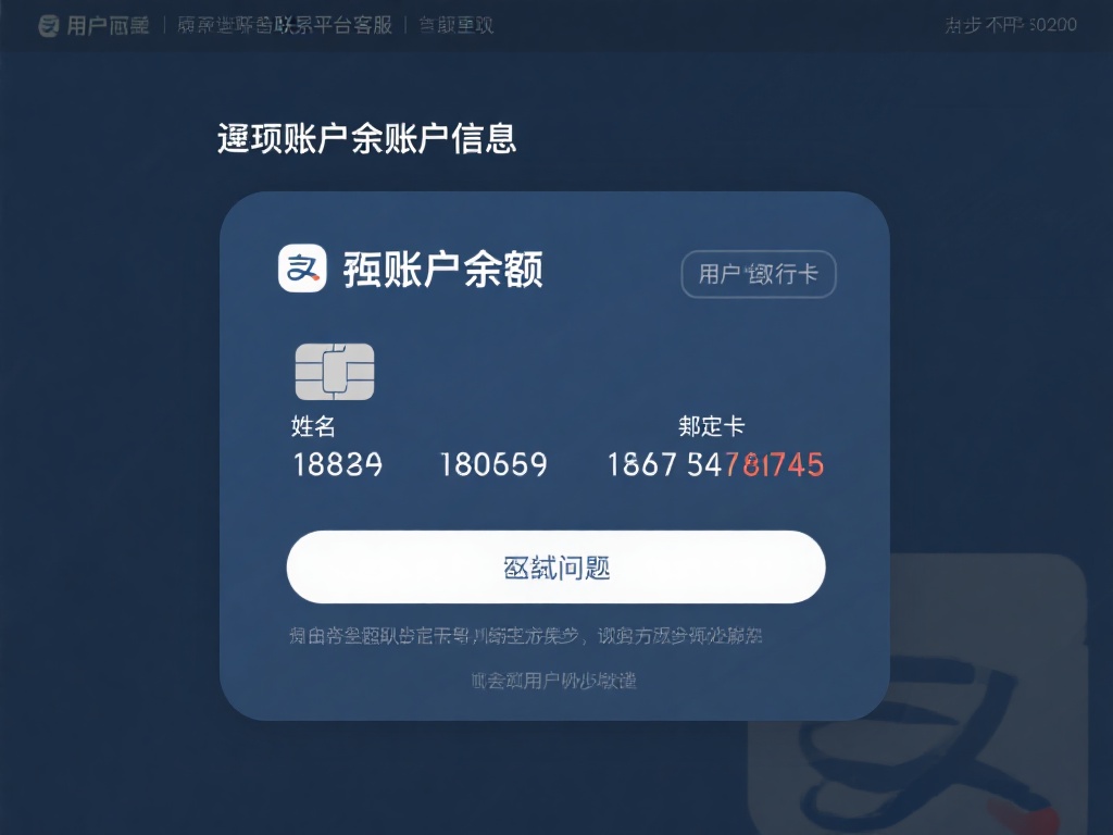 面对账户余额无法取出的情况，用户不必过于焦虑，可以