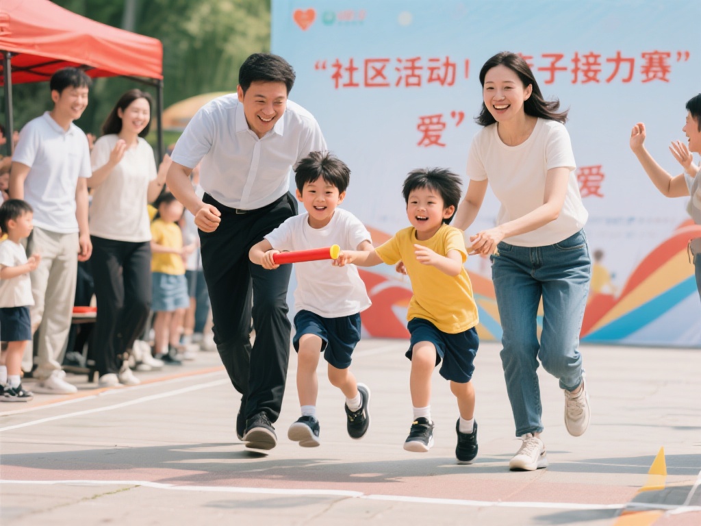 体育游戏爱的接力棒 (体育游戏爱的接力棒:传递激情与团结的力量) 例如,在一次社区举办的“亲子接力赛”中,父母与孩子